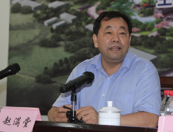 甘肃省委常委、宣传部部长连辑在本公司董事、evo视讯官网集团董事长赵满堂陪同下到evo视讯官网集团北京盛世南宫调研指导工作